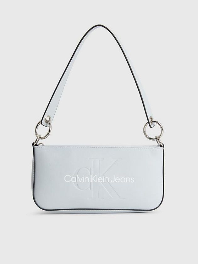 Calvin Klein USA Shoulder Womens Bag Blue 0879615-GV